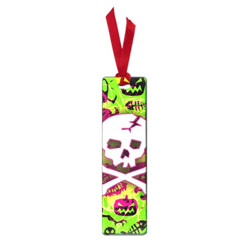 Deathrock Skull & Crossbones Small Book Mark from ArtsNow.com Front