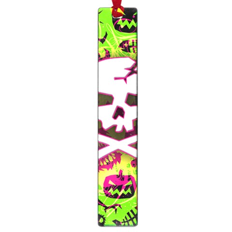 Deathrock Skull & Crossbones Large Book Mark from ArtsNow.com Front