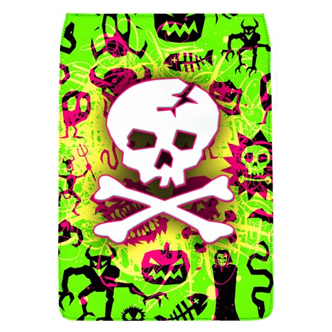 Deathrock Skull & Crossbones Removable Flap Cover (S) from ArtsNow.com Front