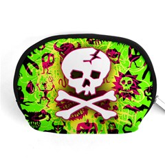 Deathrock Skull & Crossbones Accessory Pouch (Medium) from ArtsNow.com Front