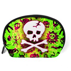 Deathrock Skull & Crossbones Accessory Pouch (Large) from ArtsNow.com Back