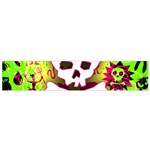 Deathrock Skull & Crossbones Small Flano Scarf