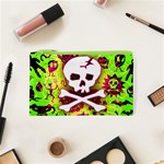 Deathrock Skull & Crossbones Cosmetic Bag (XS)