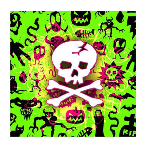 Deathrock Skull & Crossbones Duvet Cover (Queen Size) from ArtsNow.com Front