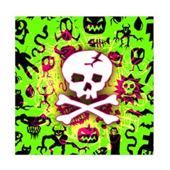 Deathrock Skull & Crossbones Duvet Cover Double Side (Full/ Double Size) from ArtsNow.com Front