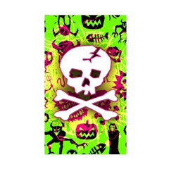 Deathrock Skull & Crossbones Duvet Cover Double Side (Single Size) from ArtsNow.com Front