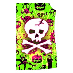 Deathrock Skull & Crossbones Women s Button Up Vest from ArtsNow.com Front Left