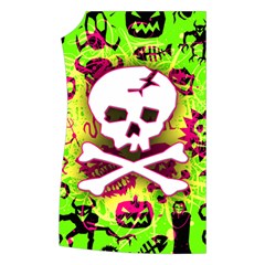 Deathrock Skull & Crossbones Women s Button Up Vest from ArtsNow.com Front Right