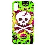 Deathrock Skull & Crossbones iPhone X/XS Black UV Print Case