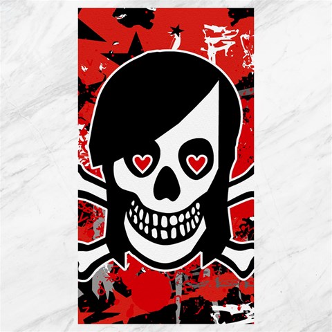 Emo Girl Skull Canvas 40  x 72  from ArtsNow.com 39.28 x69.23  Canvas - 1