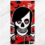 Emo Girl Skull Canvas 40  x 72 