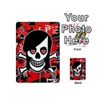 Emo Girl Skull Playing Cards 54 Designs (Mini)