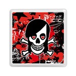 Emo Girl Skull Memory Card Reader (Square)