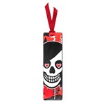 Emo Girl Skull Small Book Mark