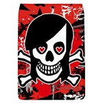 Emo Girl Skull Removable Flap Cover (S)