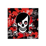 Emo Girl Skull Satin Bandana Scarf