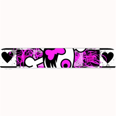 Emo Scene Girl Skull Small Bar Mat from ArtsNow.com 24 x4  Bar Mat