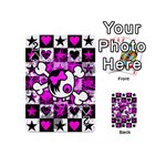 Emo Scene Girl Skull Playing Cards 54 Designs (Mini)