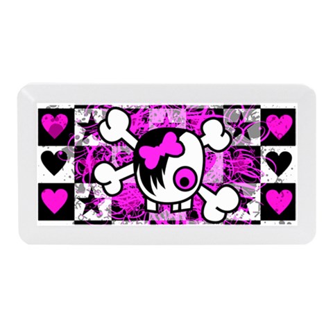 Emo Scene Girl Skull Memory Card Reader (Mini) from ArtsNow.com Front