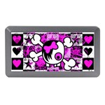 Emo Scene Girl Skull Memory Card Reader (Mini)