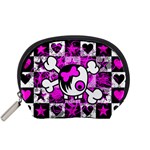 Emo Scene Girl Skull Accessory Pouch (Small)