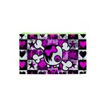 Emo Scene Girl Skull Cosmetic Bag (XS)