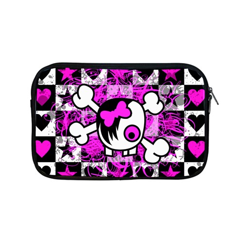Emo Scene Girl Skull Apple MacBook Pro 13  Zipper Case from ArtsNow.com Front