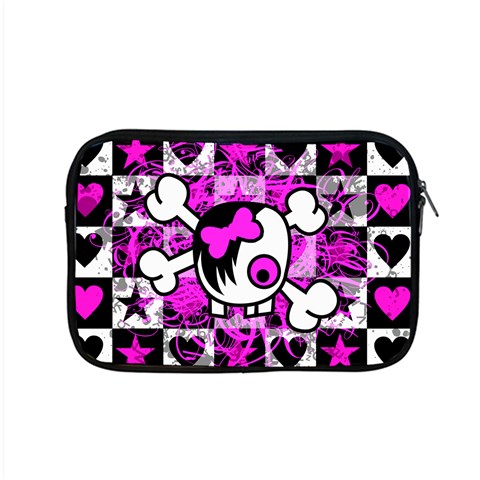 Emo Scene Girl Skull Apple MacBook Pro 15  Zipper Case from ArtsNow.com Front
