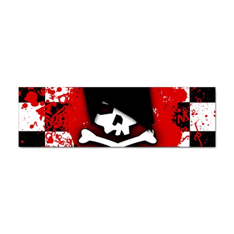 Emo Skull Sticker Bumper (100 pack) from ArtsNow.com Front