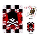 Emo Skull Playing Cards Single Design (Rectangle)