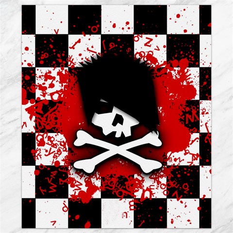Emo Skull Canvas 8  x 10  from ArtsNow.com 8.15 x9.66  Canvas - 1