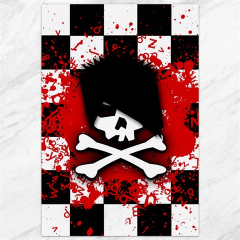 Emo Skull Canvas 20  x 30  from ArtsNow.com 19.62 x28.9  Canvas - 1
