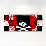 Emo Skull Hand Towel