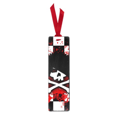 Emo Skull Small Book Mark from ArtsNow.com Front