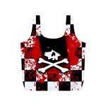 Emo Skull Full Print Recycle Bag (S)