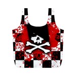 Emo Skull Full Print Recycle Bag (M)