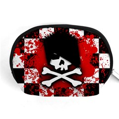 Emo Skull Accessory Pouch (Medium) from ArtsNow.com Front