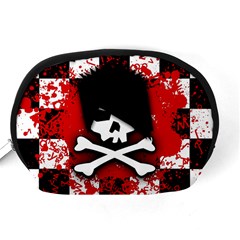 Emo Skull Accessory Pouch (Medium) from ArtsNow.com Back