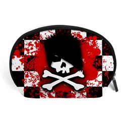 Emo Skull Accessory Pouch (Large) from ArtsNow.com Front