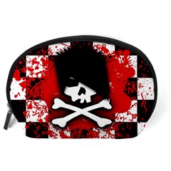 Emo Skull Accessory Pouch (Large) from ArtsNow.com Back