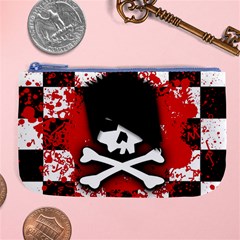 Emo Skull Large Coin Purse from ArtsNow.com Front