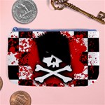 Emo Skull Large Coin Purse