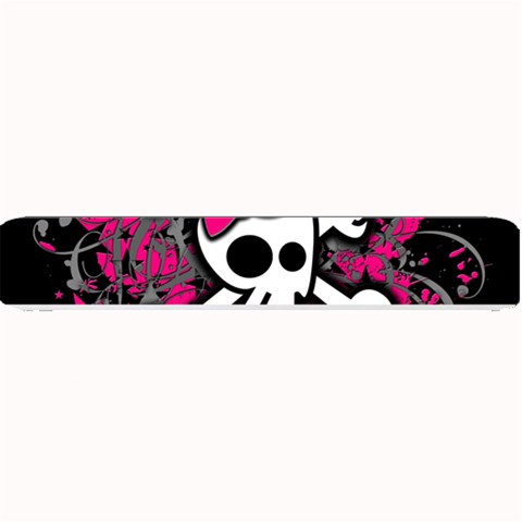Girly Skull & Crossbones Small Bar Mat from ArtsNow.com 24 x4  Bar Mat