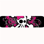 Girly Skull & Crossbones Large Bar Mat