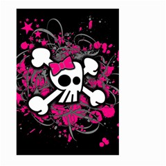 Girly Skull & Crossbones Large Garden Flag (Two Sides) from ArtsNow.com Front