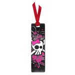 Girly Skull & Crossbones Small Book Mark