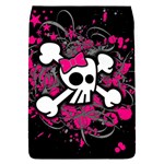 Girly Skull & Crossbones Removable Flap Cover (S)