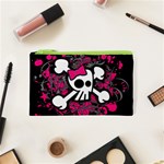 Girly Skull & Crossbones Cosmetic Bag (XS)