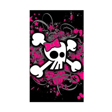 Girly Skull & Crossbones Duvet Cover (Single Size) from ArtsNow.com Duvet Quilt