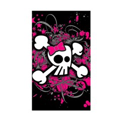 Girly Skull & Crossbones Duvet Cover Double Side (Single Size) from ArtsNow.com Front